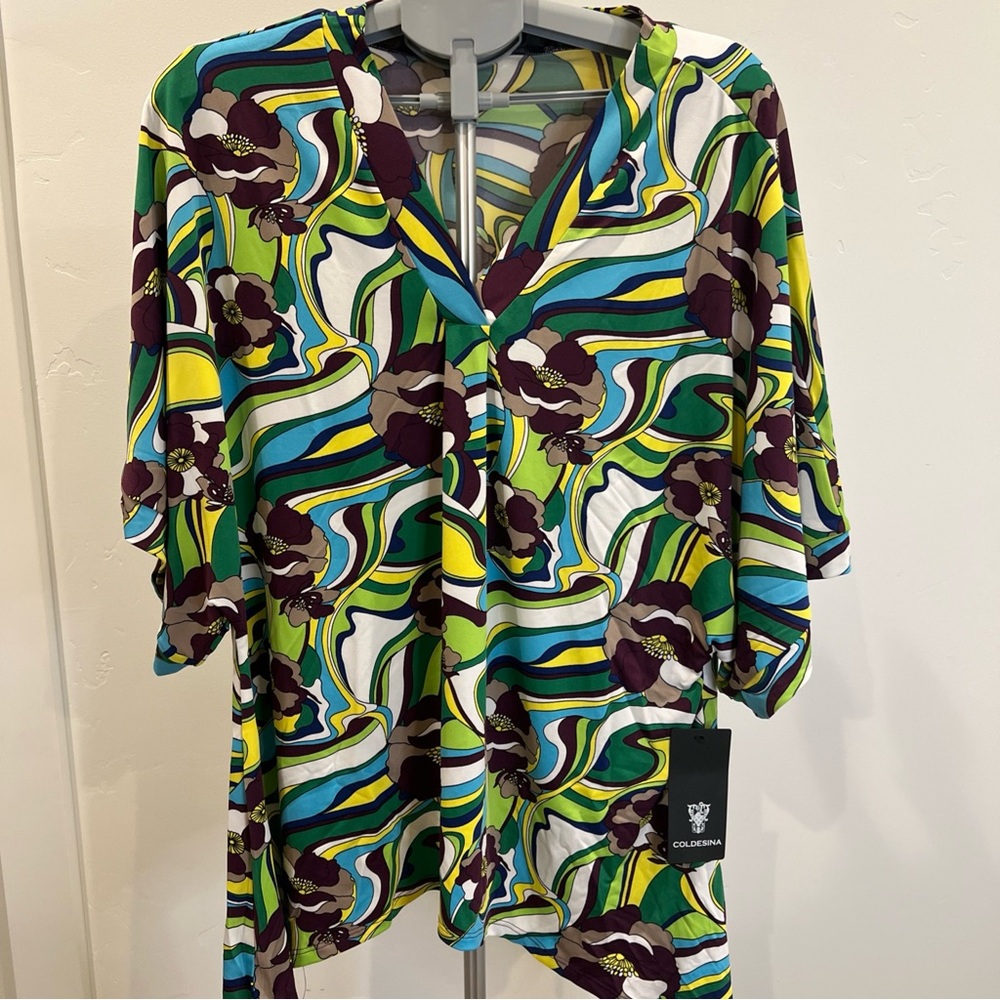 Colorful Women's Tunic Top